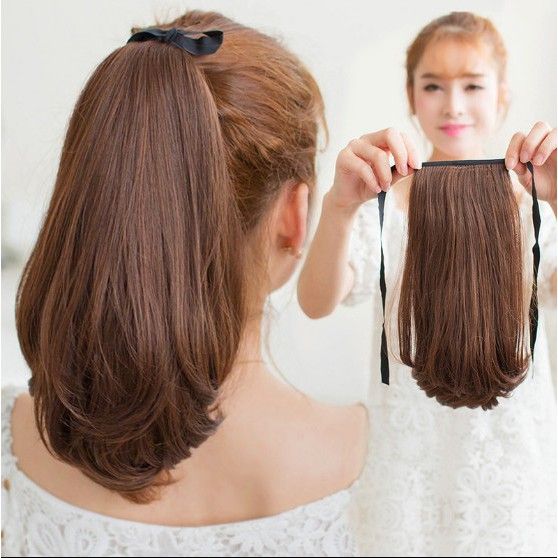 Sử dụng tóc giả để khắc phục mái tóc bị cắt ngắn!