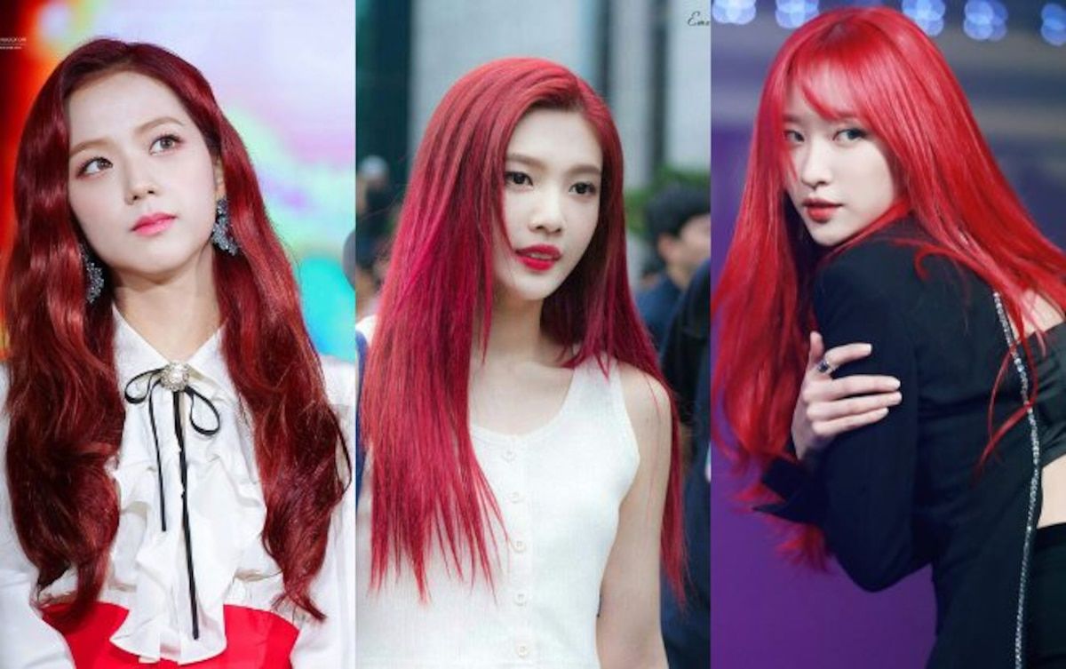 Bảng màu tóc nhuộm đỏ phù hợp nhất cho màu da của bạn